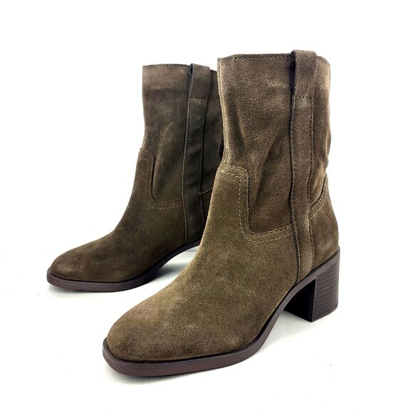 Steve Madden Romney Ankle Boots Suede Size 7.5 - Picture 1 of 16